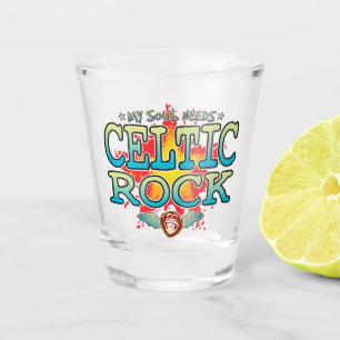 Celtic Rock Soul Shot Glass