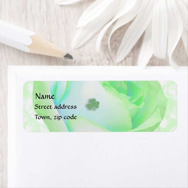 Celtic Rose and Shamrock (Insitu)