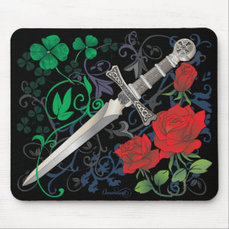 Celtic Rose Mouse Pad