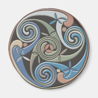 Celtic Round Design - Magnet