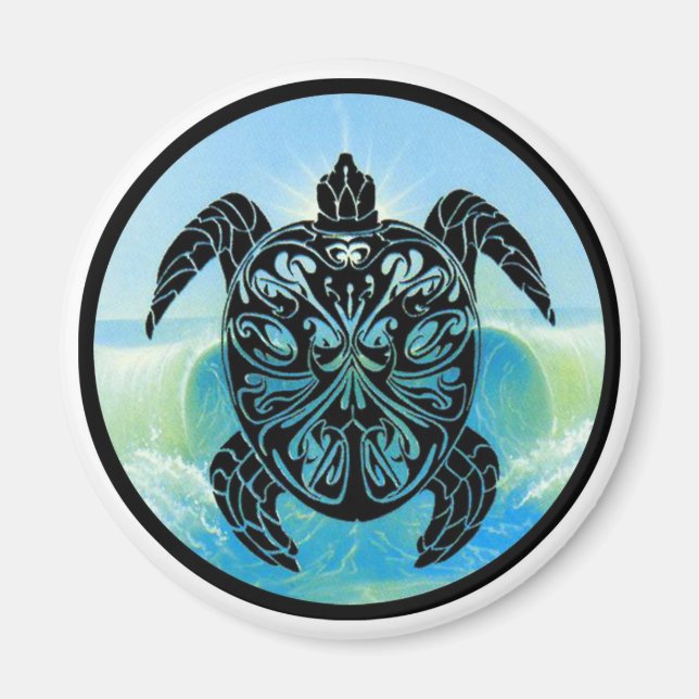 Celtic Sea Turtle Magnet (Front)