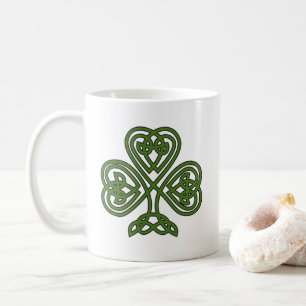 Celtic Shamrock - St Patricks Day Coffee Mug