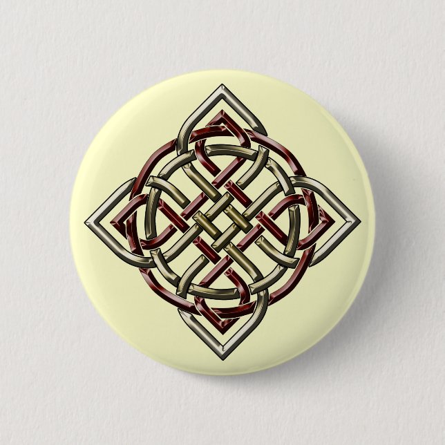 Celtic Shield Knot Button (Front)