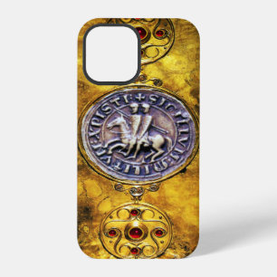 CELTIC SHIELD WITH SEAL OF THE KNIGHTS TEMPLAR iPhone 12 PRO CASE