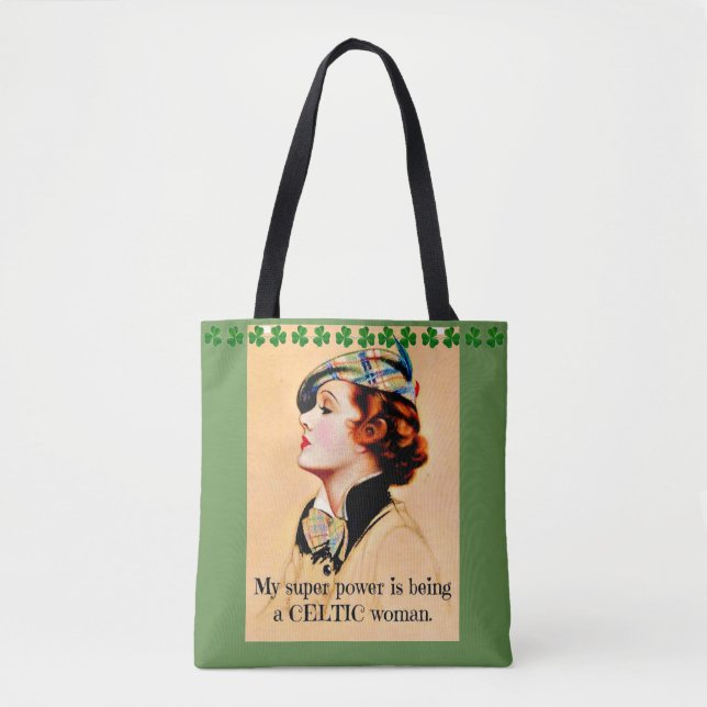 Celtic shopping Tote Bag (Front)
