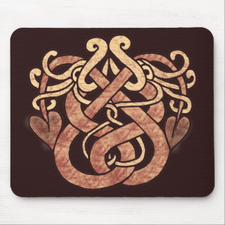 Celtic Snakes Mouse Pad