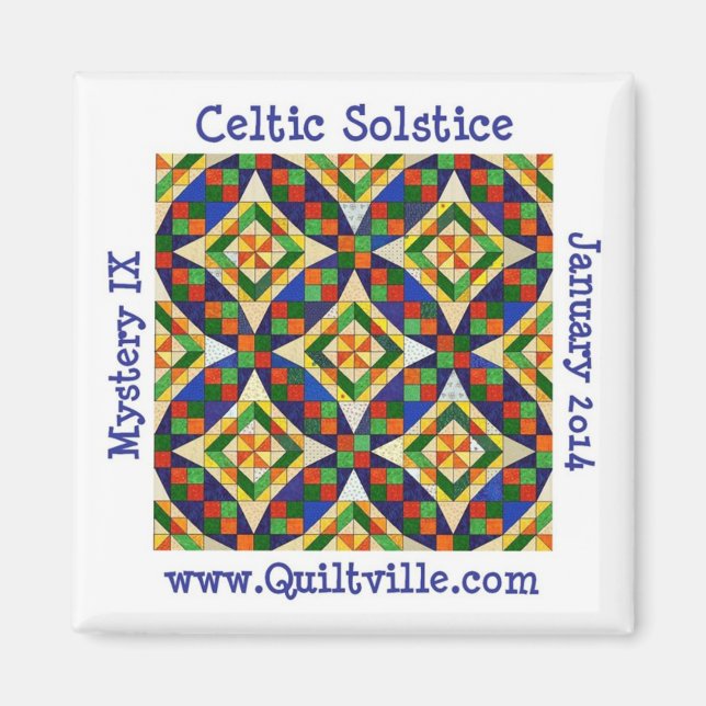 Celtic Solstice Magnet (Front)