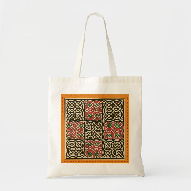 Celtic Spiral Design - Bag (Front)