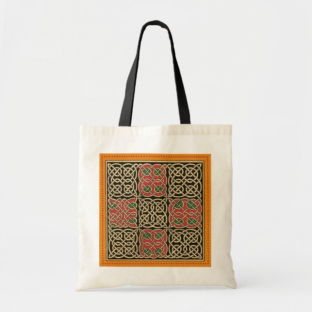 Celtic Spiral Design - Bag (Front)