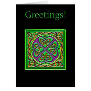 Celtic square green