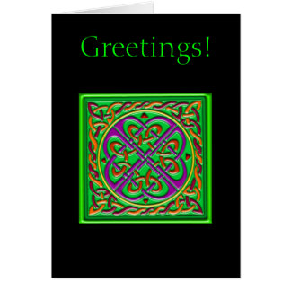 Celtic square green