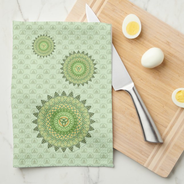 Celtic St. Patty's Day Hand Towel (Quarter Fold)