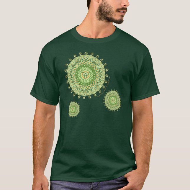 Celtic St. Patty's Day Men's Dark Shirt (Front)