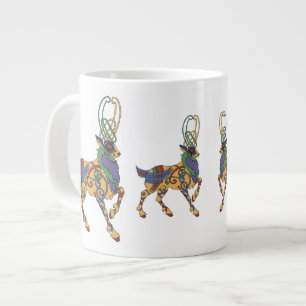 Celtic Stag Jumbo cup