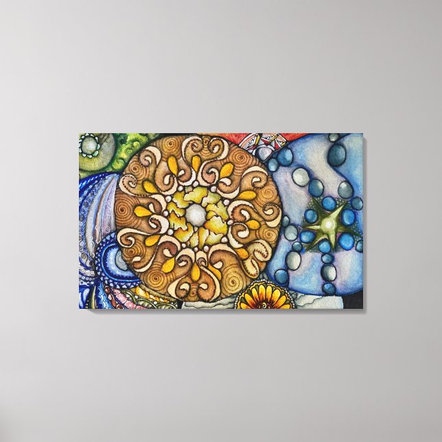 Celtic Stones Canvas Print (Front)