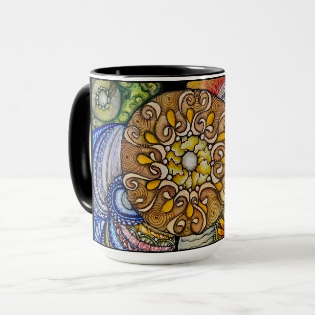 Celtic Stones Mug (Front Left)
