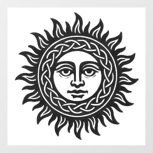 Celtic Sun Knot — Haunted Ink Solar Emblem