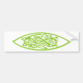 Celtic Surfboard Bumper Sticker