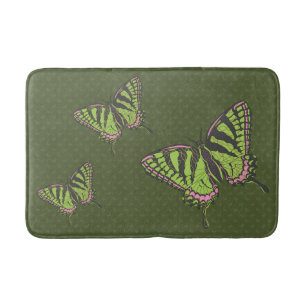 Celtic Swallowtail Bath Mat