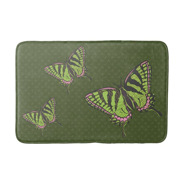 Celtic Swallowtail Bath Mat (Front)