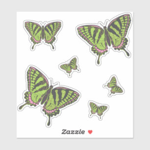 Celtic Swallowtail Contour Sticker