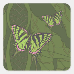 Celtic Swallowtail Sticker