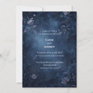 Celtic Thistle Wedding Invitation