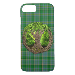 Celtic Tree Of Life Clan Taylor Tartan Case-Mate iPhone Case