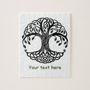 Celtic tree of life jigsaw puzzle