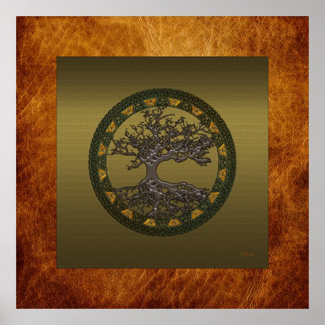 Celtic Tree of Life Poster (Front)