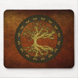 Celtic Tree of Life [Yggdrasil][Ancient] Mouse Pad