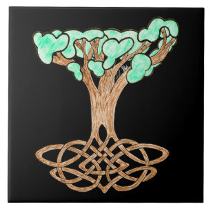 Celtic Tree Tile