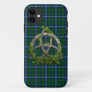 Celtic Trinity Knot And Clan Douglas Tartan Case-Mate iPhone Case