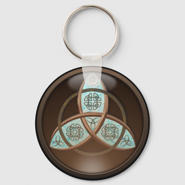 Celtic Trinity Knot Key Ring (Front)