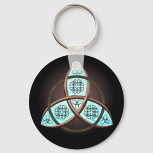 Celtic Trinity Knot Key Ring