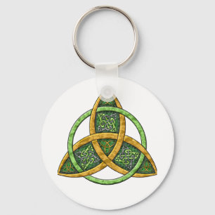 Celtic Trinity Knot Key Ring