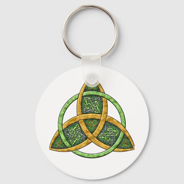 Celtic Trinity Knot Key Ring (Front)