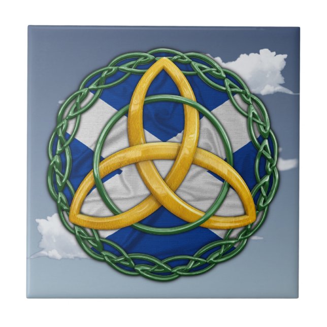 Celtic Trinity Knot Tile (Front)