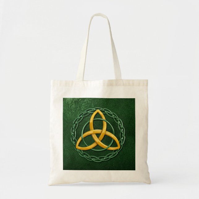 Celtic Trinity Knot Tote Bag (Front)
