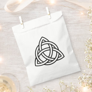 Celtic Trinity Knot Triquetra Symbol Favour Bags