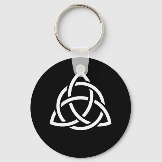 Celtic Trinity Knot Triquetra Symbol Key Ring