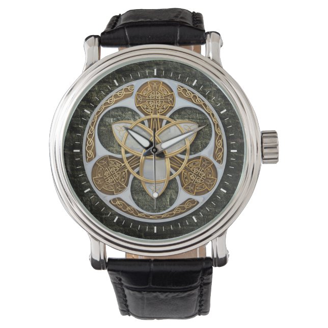 Celtic Trinity Shield Watch (Front)