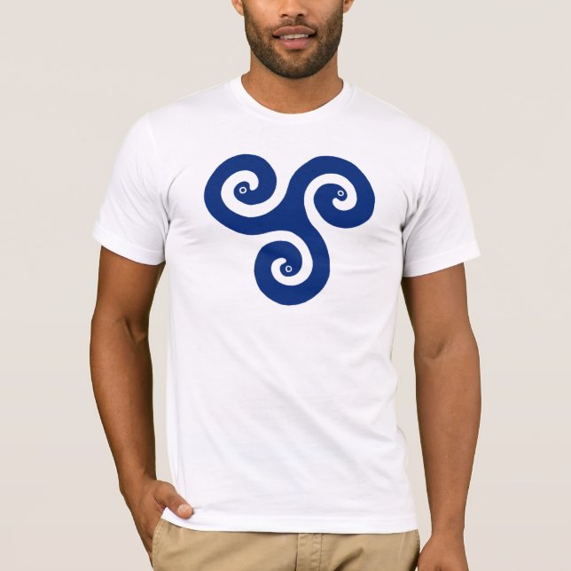 Celtic Triple Spiral T-Shirt (Front)