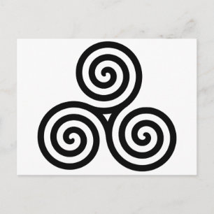 Celtic Triquetra Knot II Postcard