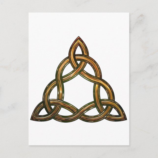 celtic triquetra postcard (Front)