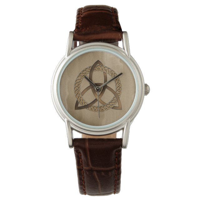 Celtic Triquetra Trinity Knot Watch (Front)