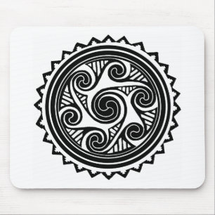 Celtic Triskele Mouse Pad