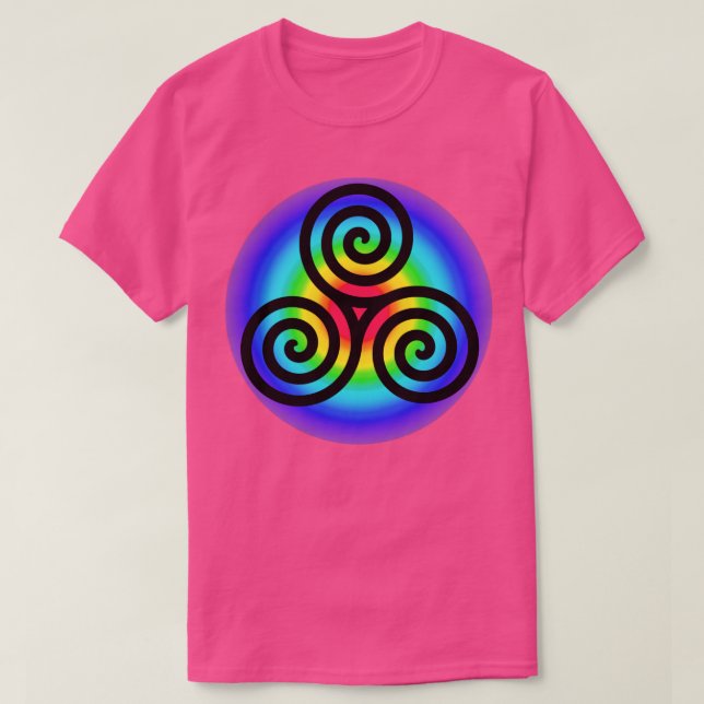 Celtic Triskele T-Shirt (Design Front)