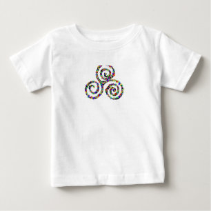 Celtic Triskelion Strength Baby T-Shirt