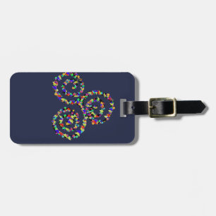 Celtic Triskelion Strength Luggage Tag